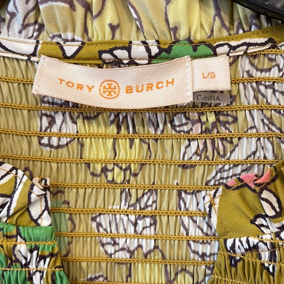 Tory Burch Floral Print Dress, L - Picture 2 of 6